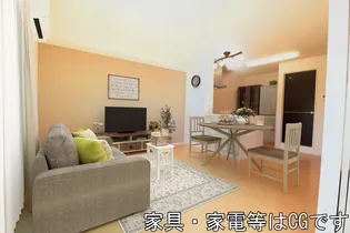 フローラ東本町【2階】の居間