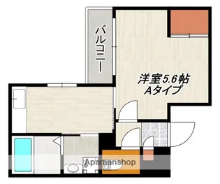 METIS小松原【2階】の間取り