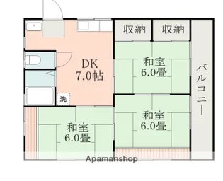 DREAM90 3号棟【2階】の間取り