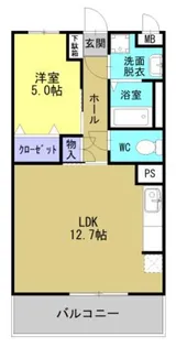 エンジェル【3階】の間取り