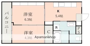 M’S11【2階】の間取り