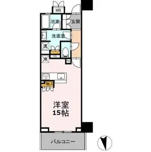 ザ・パークハウス 鹿児島中央タワー2108号【21階】の間取り