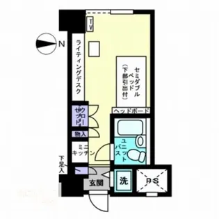 アルファコンフォート鹿児島【712号室号室】の間取り