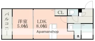 Y’SBLD.22【4階】の間取り