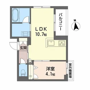 シャーメゾン 武【2階】の間取り