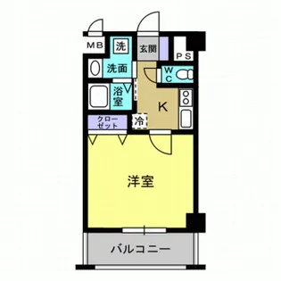 AXIS【4階】の間取り