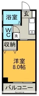 ハーベストタウン【201号室】の間取り