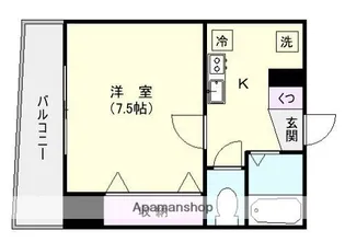 アーバンライフ東邦ビル【2階】の間取り