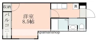 P.MARKS荒田【4階】の間取り