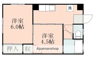 日興ビル【2階】の間取り