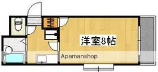 ロゼーヌ脇田【3階】の間取り