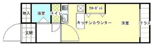 サニークレスト南林寺【0310号室】の間取り