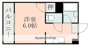 トミーズマンション【3C号室】の間取り