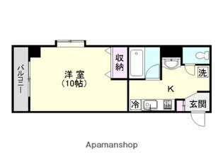 リードIN平田橋【3階】の間取り
