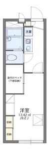 レオパレスR&A【1階】の間取り