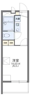 レオパレス千石和多宮【2階】の間取り