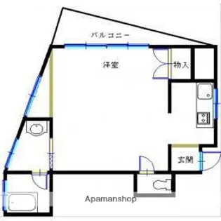西村マンション【2階】の間取り