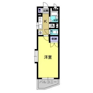 リバーサイド旭【302号室】の間取り