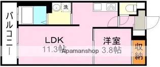 BAYSIDE MARINA【5階】の間取り