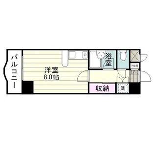 メイゾン・モンテメール【0603号室】の間取り