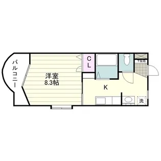 プレザントKT【0306号室】の間取り