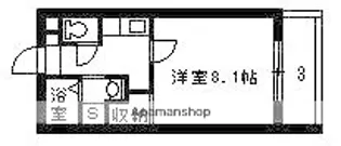 Y’S TERRACEⅡ【5階】の間取り