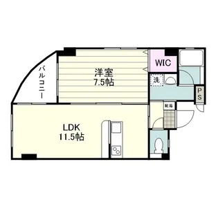 ビスタ ヴィラ【0201号室】の間取り