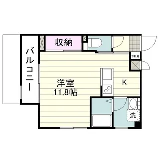 ヴァーヴェルデン【0101号室】の間取り