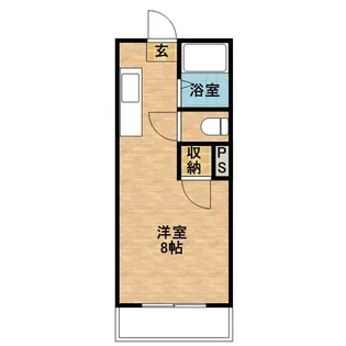 シャンポール南郡元【306号室】の間取り