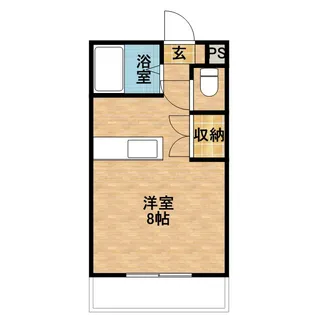 プリモール紫原【1階】の間取り