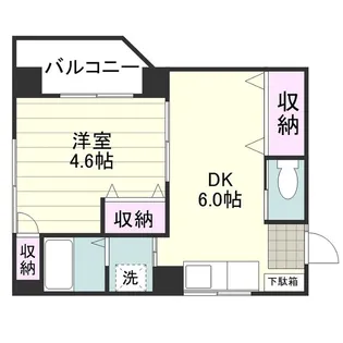 ソレイユ若葉【0302号室】の間取り