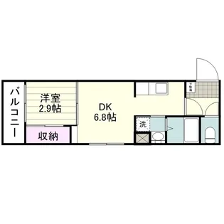 GRAND BLEU【0403号室】の間取り