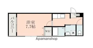 カンパーナ真砂【5階】の間取り