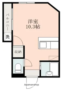 サンパティーク下荒田【1階】の間取り
