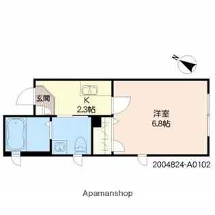 GLORIETTE Ⅱ【2階】の間取り
