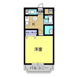 ユーミーセンチュリー【5階】の間取り