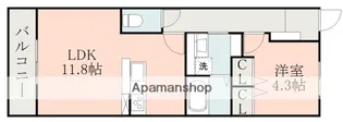 ファビュラス【2階】の間取り