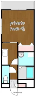 BMビルⅡ【4階】の間取り