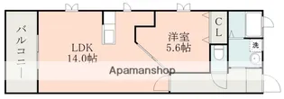 CUBE A棟【1階】の間取り