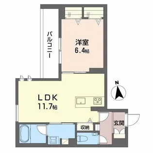 シャーメゾン 武【3階】の間取り