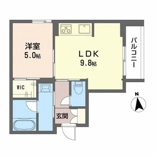 シャーメゾン 武【2階】の間取り