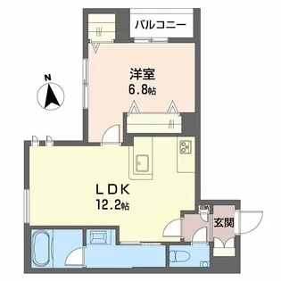 シャーメゾン 武【4階】の間取り