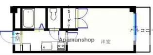 ブルースター清水町【402号室】の間取り