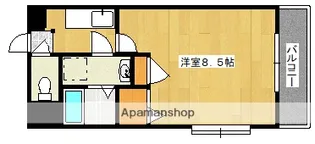 れいめい下荒田【3階】の間取り