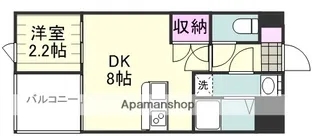 シエロ・アスール1【4階】の間取り