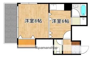 RMR鹿児島中央【502号室】の間取り