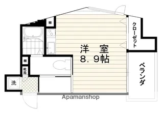 K’S COURT高麗【4階】の間取り