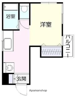 スプリングハイツ中洲【3階】の間取り