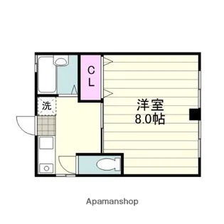 鎌田ビル【4階】の間取り