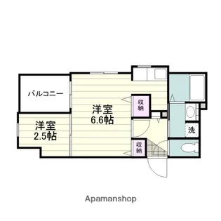 SOUTH.RAINBOW【2階】の間取り